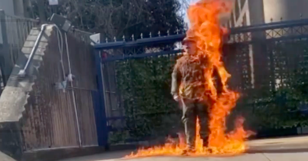 Aaron Bushnell self-immolation in protest over Gaza